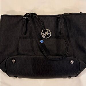 Michael Kors Black Signature Tote